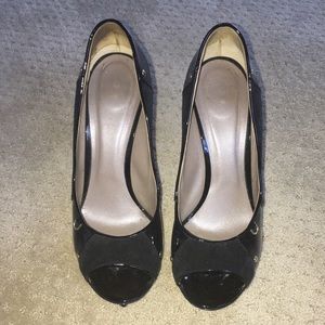 Versace black heels 👠